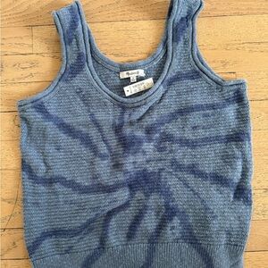 Madewell Indigo Knit Tank Top
